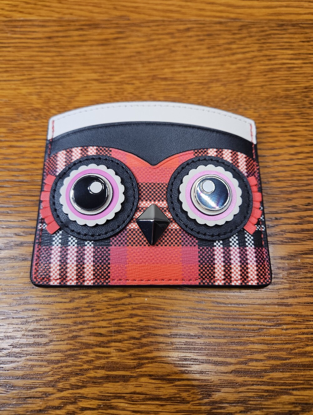 Kate Spade Blinx Plaid 3D Owl Bundle - Picture 9 of 11
